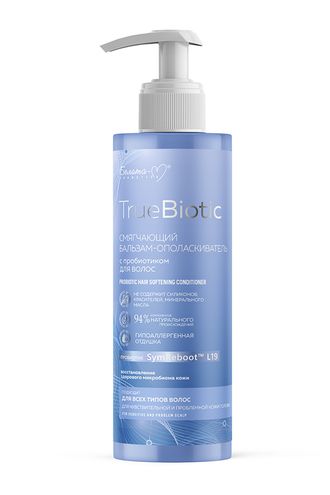 Белита-М TrueBiotic Смягчающий БАЛЬЗАМ-ОПОЛАСКИВАТЕЛЬ с пробиотиком для волос 190г