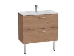 Комплект мебели VITRA MIA, 80 см, с ящиками, золотой дуб, 67273