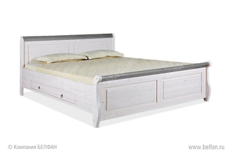 Кровать двуспальная Мальта-М 180 (с ящиками), Belfan купить в Сочи