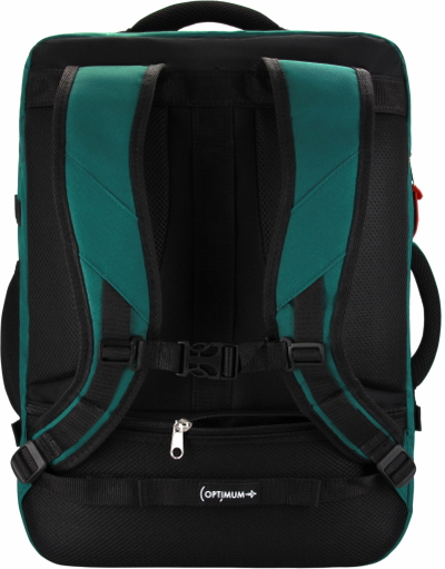 Рюкзак Сумка Чемодан ручная кладь 55х40х20 Optimum Air RL, зеленый