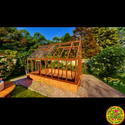 Базовая комплектация теплицы ЧЕСТЕРФИЛД ИДЕАЛ размером 5000 х 3000мм.