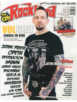 ROCK HARD Magazine May 2016 Volbeat Cover ИНОСТРАННЫЕ МУЗЫКАЛЬНЫЕ ЖУРНАЛЫ