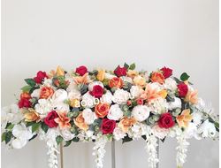 Композиция из искусственных цветов на сцену Фламенко 3 № ОС012/Купить