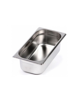 Гастроёмкость стандартная 1/3-100, нержавеющая сталь