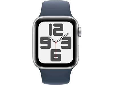 Apple Watch SE 2022 44mm (MREF3LL/A) M/L (2023) Серебристо синий
