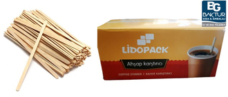 Coffee Stirrer   ასარევი ხის  ჩხირები 500 ც.