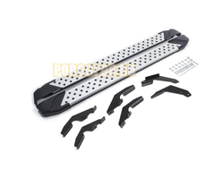 Пороги на Toyota Hilux (2018-...) Bmw-style V2