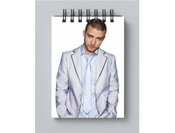 Блокнот Джастин Тимберлейк, Justin Timberlake №2