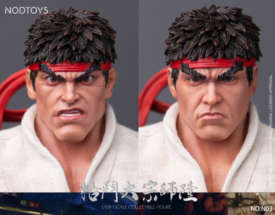 ПРЕДЗАКАЗ - Рю (серия Street Fighter) - Коллекционная фигурка 1/6 Fighting Grandmaster Ryu (NOD-N03) - NODTOYS ?ЦЕНА: 24500 РУБ.?