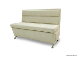 Кухонный ДИВАН "ФОРУМ-1МН", Стандартный велюр, Слоновая кость