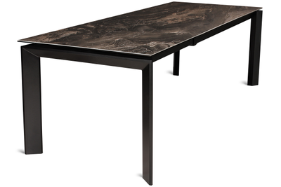 LARS черный/ керамика DOLOMITE GU 160(+70)х90