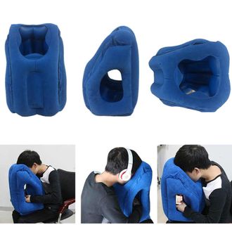 Подушка для путешествий Travel Pillow SELF INFLATABLE