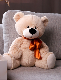 Медвежонок Паша бежевый 38см