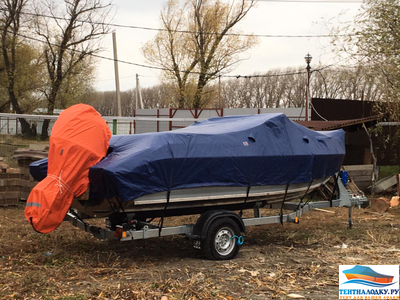 Тент на лодку ВОЛЖАНКА 53 FISH 2020 г.