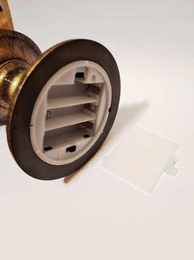 LED Свеча новогодняя со светодиодами, 11*11*28см, (три вида)