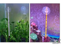 Термометр тонкий белый 15 см