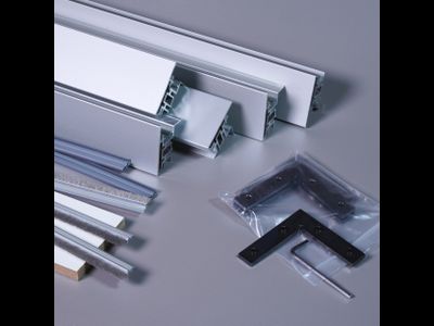 P-kit-APE125-150 анод. серебро для проёма до 1000х2400 мм