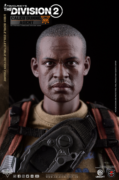 Агент Калеб, The Division 2 - Коллекционная ФИГУРКА 1/6 Ubisoft The Division 2 Agent Caleb Dunne (SSG-008) - SOLDIER STORY