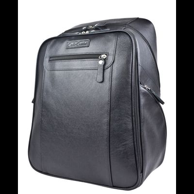 Кожаный рюкзак Cossira black (арт. 3048-01)