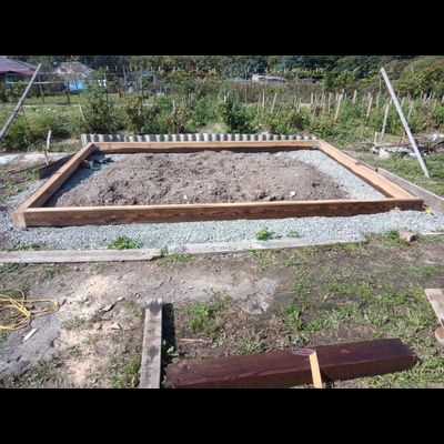 Фундамент из бруса 100*150*4000 АНТИСЕПТИК  (цвет - палисандр)