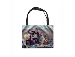 Сумка-шоппер вертикальная Сектор Газа, Юрий Хой №27