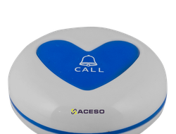 K-U1 ВЛАГОЗАЩИЩЁННАЯ КНОПКА ВЫЗОВА (БЕЛЫЙ/СИНИЙ)