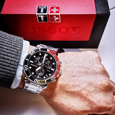 Швейцарские часы Tissot T120.417.11.051.01 T-Sport Seastar