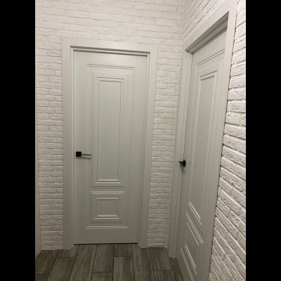 Титул 2  глухая эмаль белая