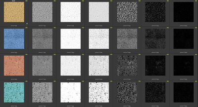 Губка, фетр