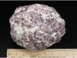 Лепидолит, коллекционный образец, Бразилия (80*74*58 мм, 468 г) №38294