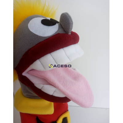 Логопедический мальчик Том большой (управляется рот и язык), 40 см