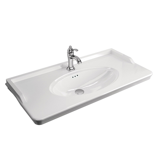 Тумба-умывальник "Палини-100" белый глянец с раковиной  COMFORTY 3310