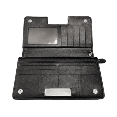 Клатч с металлическими вставками + линзы (black center)