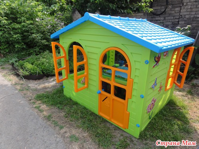 Игровой домик пластиковый «Коттедж»
