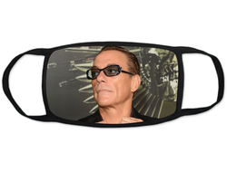 Тканевая защитная маска на лицо Jean-Claude Van Damme, Жан-Клод Ван Дамм №3