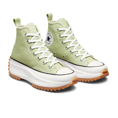 Официальный сайт Converse кеды Run Star Hike Platform Seasonal Color салатовые высокие a00552