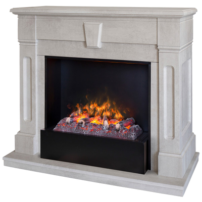 Электрический камин Kellie WT с очагом 3D Cassette 630