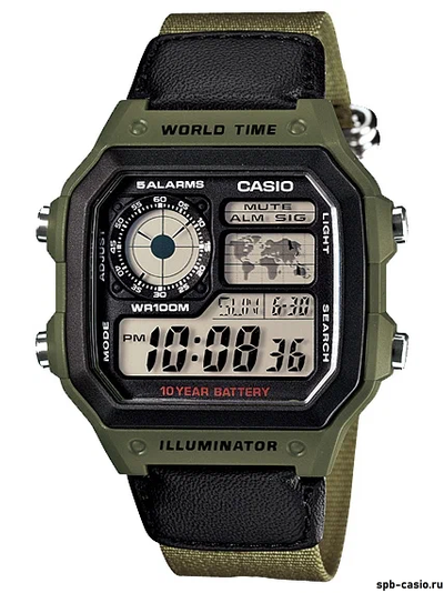 CASIO AE-1200WHB-3B (модификация 1)
