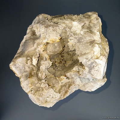 Агат, халцедон,  (разн. кварц), кальцит. Россия. 115*105*60мм