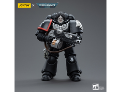 Интерцессор Гвардии Ворона (Warhammer 40k) - КОЛЛЕКЦИОННАЯ ФИГУРКА 1/18 Raven Guard Intercessors Brother Colvane (JT4591) - JOYTOY