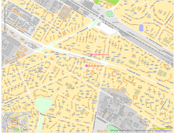 Яснополянская ул., Шатурская, ул. Полетаева, ул. Федора, Рязанский пр-т, Пятигорский 2-й.пр-д, Паперника, ул. Окская, ул. Новокузьминская 1-я., ул. Михайлова, ул. Маевок, ул. Луховицкая, ул. Институтская 2-я, ул. Зеленодольская,