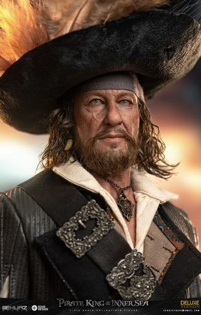 ПРЕДЗАКАЗ - Капитан Барбосса, делюкс версия (Джеффри Раш, серия "Пираты Карибского моря") - Коллекционная ФИГУРКА 1/6 Pirate king of the inner sea DX ver (EKS012D) - EKUAZ STUDIO x ECHO DESIGN ?ЦЕНА: 38500 РУБ.?