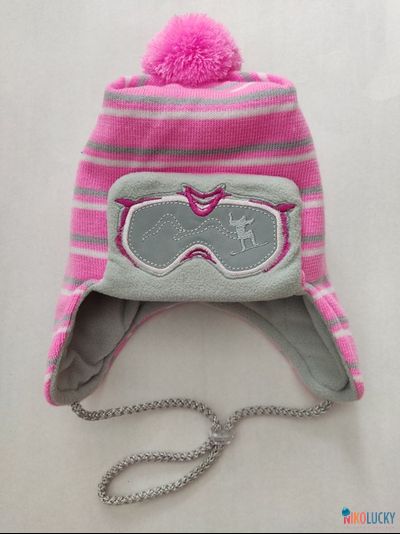 Шапка мз25в171, цвет ярко-розовый р. 48-50