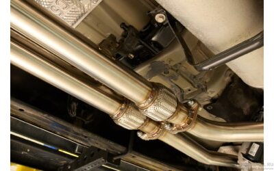 Выхлопная система для Toyota Tundra 2022-2025 кетбек