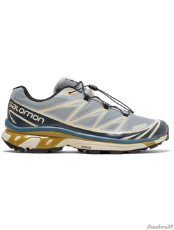 Salomon XT-6 Grey/Blue Мужские (41-45)
