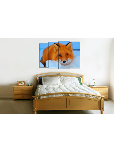 Модульная картина &quot;Лисица&quot;