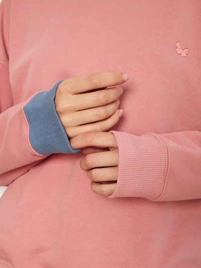 ЖЕНСКИЙ СВИТШОТ "РОЗОВАЯ ПАСТЕЛЬ"