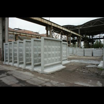 Забор бетонный самостоящий ЭО 20.25