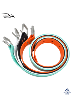 Ремень Keep Diving грузовой резиновый 150см аквамарин