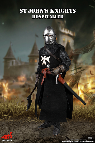 Рыцарь-госпитальер - Коллекционная ФИГУРКА 1/6 ST JOHN'S KNIGHT HOSPITALLER (FP001) - FIRE PHOENIX